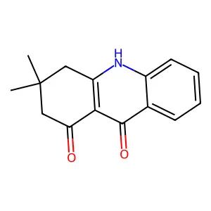 3,3-Dimethyl-2,3,4,10-tetrahydroacridine-1,9-dione structure