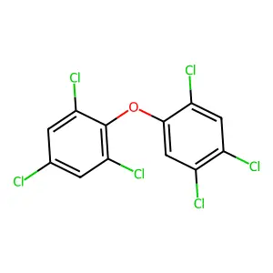 2,2',4,4',5,6'-六氯二苯醚 structure