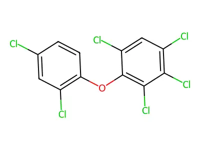 2,2',4,4',5,6-六氯二苯醚 structure