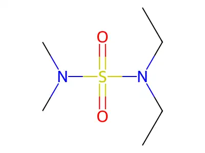Sulfamide, N,N-diethyl-N',N'-dimethyl- structure