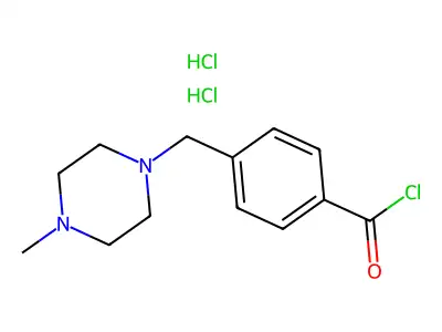 4-(4-Methyl-1-piperazinylmethyl)benzoic acid structure