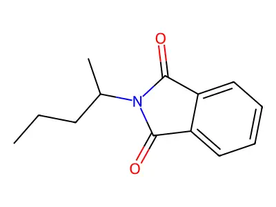 N-仲戊基邻苯二甲酰亚胺 structure