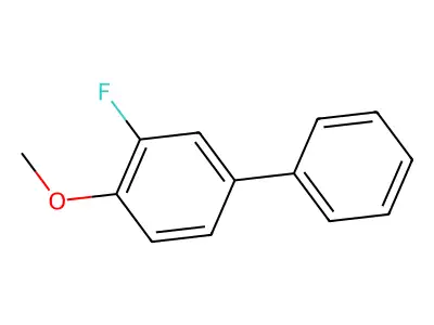 3-Fluoro-4'-methoxybiphenyl structure