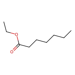 庚酸乙酯 structure