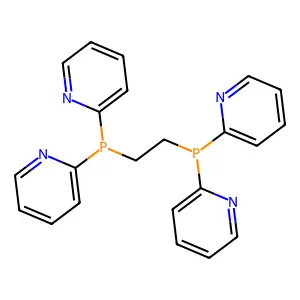 1,2-Bis(di(pyridin-2-yl)phosphino)ethane structure