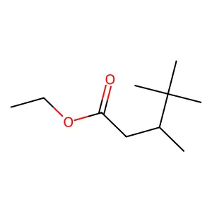 Ethyl 3,4,4-trimethylpentanoate structure
