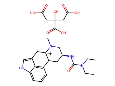 特麦角脲 structure