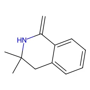 3,3-Dimethyl-1-methylene-2,4-dihydroisoquinoline structure