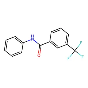 N-phenyl-3-(trifluoromethyl)benzamide structure