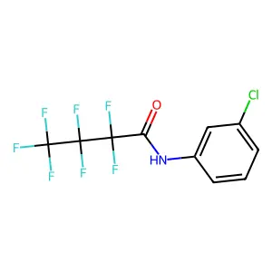 N-(3-Chlorophenyl)-2,2,3,3,4,4,4-heptafluorobutanamide structure