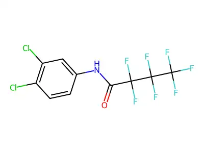 N-(3,4-Dichlorophenyl)-2,2,3,3,4,4,4-heptafluorobutanamide structure