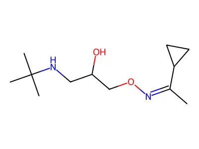 Falintolol, (Z)- structure