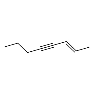 2-Octen-4-yne, (Z)- structure