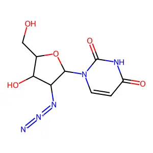 2'-Azido-2'-deoxyuridine-5'-triphosphate structure