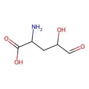 L-4-羟基谷氨酸半醛 structure