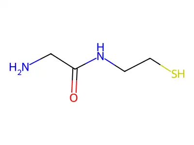 2-Amino-N-(2-mercaptoethyl)acetamide structure