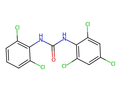 1-(2,6-Dichlorophenyl)-3-(2,4,6-trichlorophenyl)urea structure