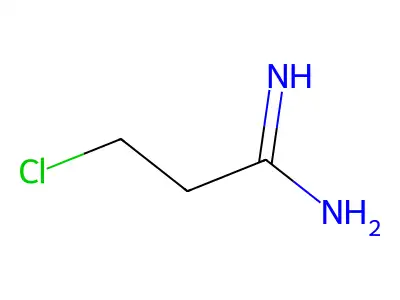 3-Chloropropanimidamide structure