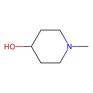 4-Piperidinol, 1-methyl- structure