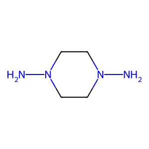 1,4-Piperazinediamine structure