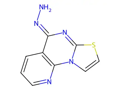 5H-Pyrido[3,2-e]thiazolo[3,2-a]pyrimidin-5-one, hydrazone structure