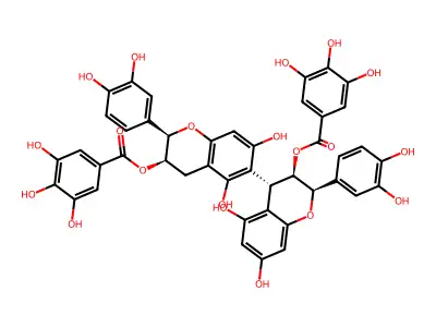 Procyanidin B-5 3,3'-di-O-gallate structure