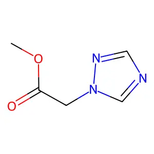 methyl 2-(1H-1,2,4-triazol-1-yl)acetate structure