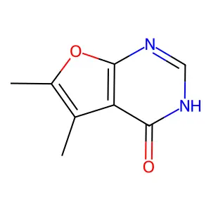 5,6-Dimethylfuro[2,3-d]pyrimidin-4(3h)-one structure