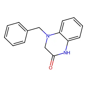 4-Benzyl-1,3-dihydroquinoxalin-2-one structure