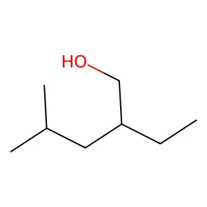 2-Ethyl-4-methylpentanol structure