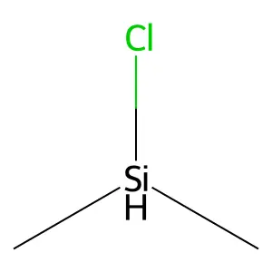 Chlorodimethylsilane structure