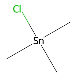三甲基氯化锡 structure
