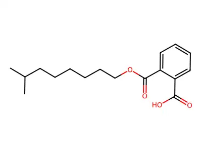Monoisononyl phthalate structure