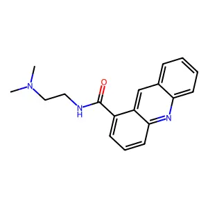 N-(2-(二甲氨基)乙基)-1-吖啶甲酰胺 structure