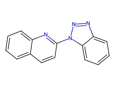 2-(Benzotriazol-1-yl)quinoline structure