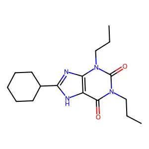 4-Iodo-2,5,7-trinitro-9h-fluoren-9-one-triphenylene(1:1) structure