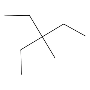 3-Ethyl-3-methylpentane structure