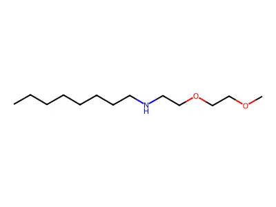 1-Octanamine, N-[2-(2-methoxyethoxy)ethyl]- structure