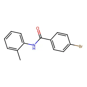 4-bromo-N-(2-methylphenyl)benzamide structure
