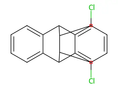 11,12-Bis(chloromethyl)-9,10-dihydro-9,10-ethanoanthracene structure