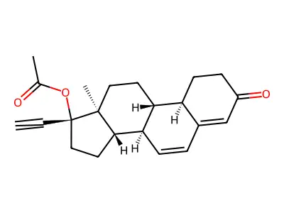 6,7-Dehydro Norethindrone Acetate structure
