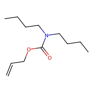 Carbamic acid, dibutyl-, 2-propenyl ester structure