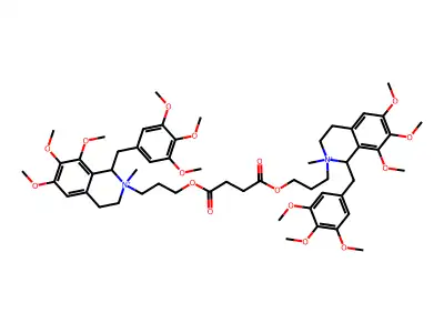 Meso-doxacurium structure