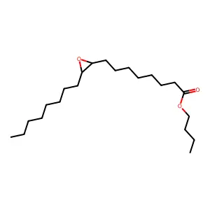 Butyl 9,10-epoxystearate structure