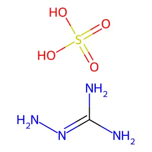 氨基胍硫酸盐 structure