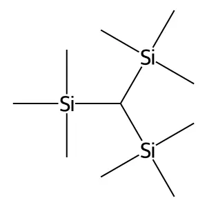 Tris(trimethylsilyl)methane structure