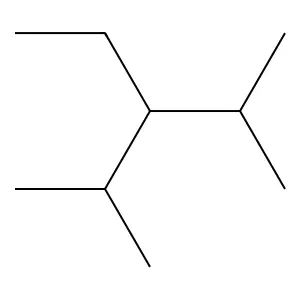 3-Ethyl-2,4-dimethylpentane structure