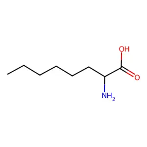 (R)-2-Aminooctanoic acid structure