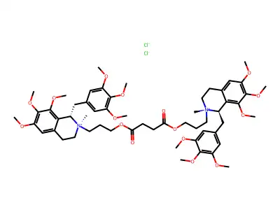 多沙氯铵氯化物 structure