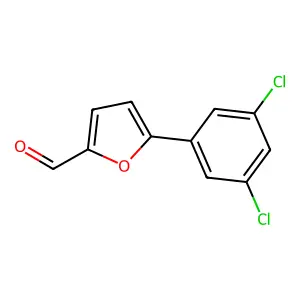 5-(3,5-Dichlorophenyl)furan-2-carbaldehyde structure